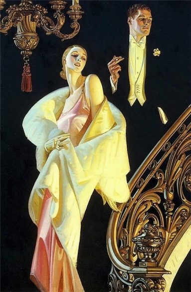 Joseph Christian Leyendecker Publicité pour les chemises Arrow (1932).jpg